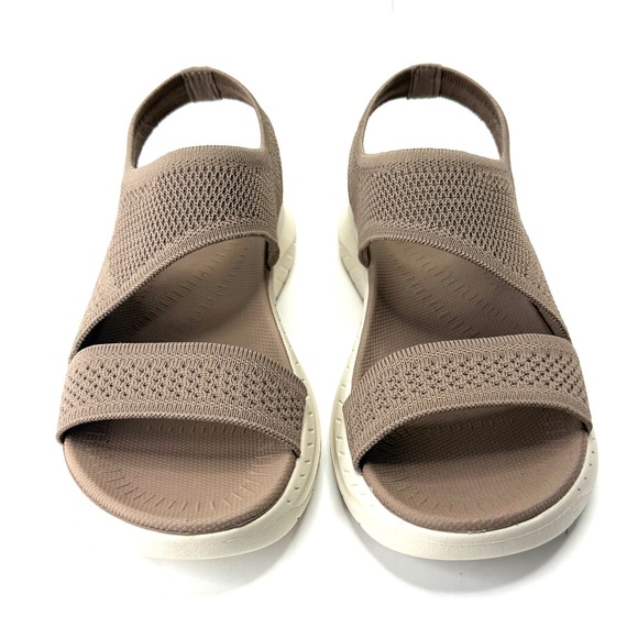 Easy Spirit Shoes - Easy Spirit Women Dailyn Lightweight Sporty Flat Sandals Light Brown Size 8M NWT